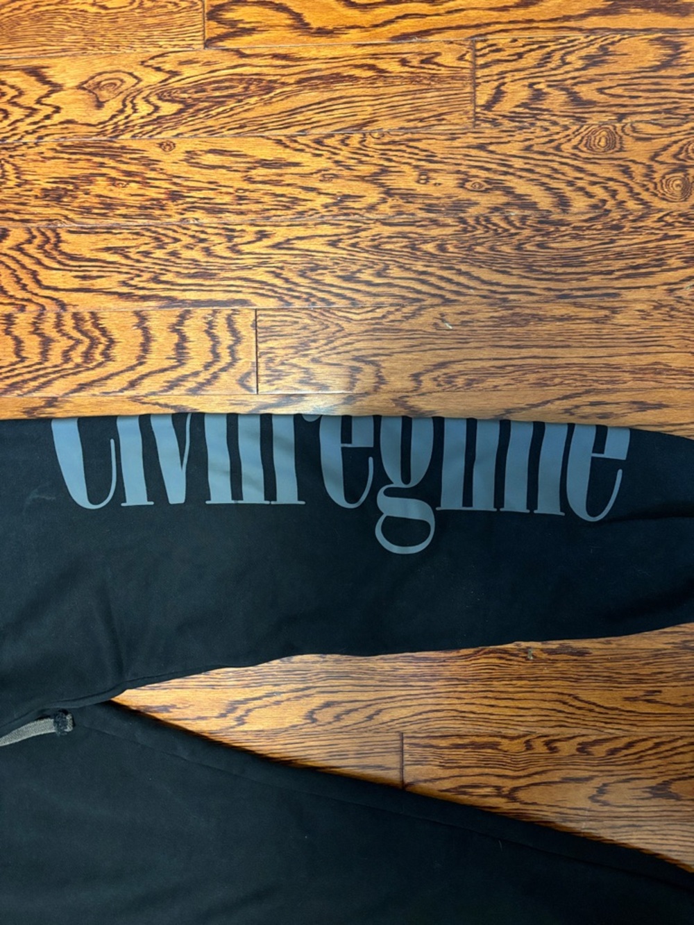 Civil Regime Graphic Jogger Sweatpants Size: Small NWT - Picture 2 of 8